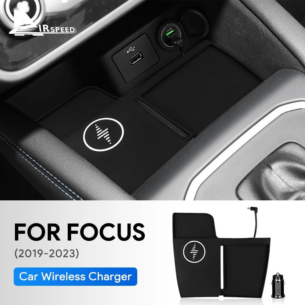 Support de charge rapide sans fil pour voiture, 15W, pour Ford Focus 2019 2020 2021 2022 2023, panne