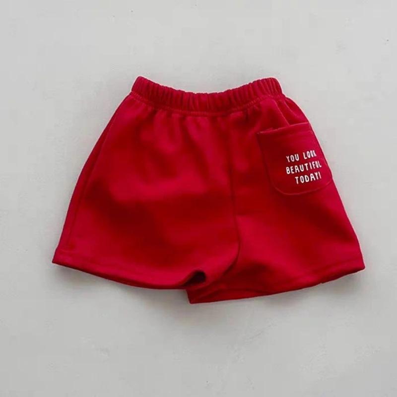 K2694 Short sportif fin d'été unisexe pour enfants, nouveau Style coréen, mode polyvalente, vêtement
