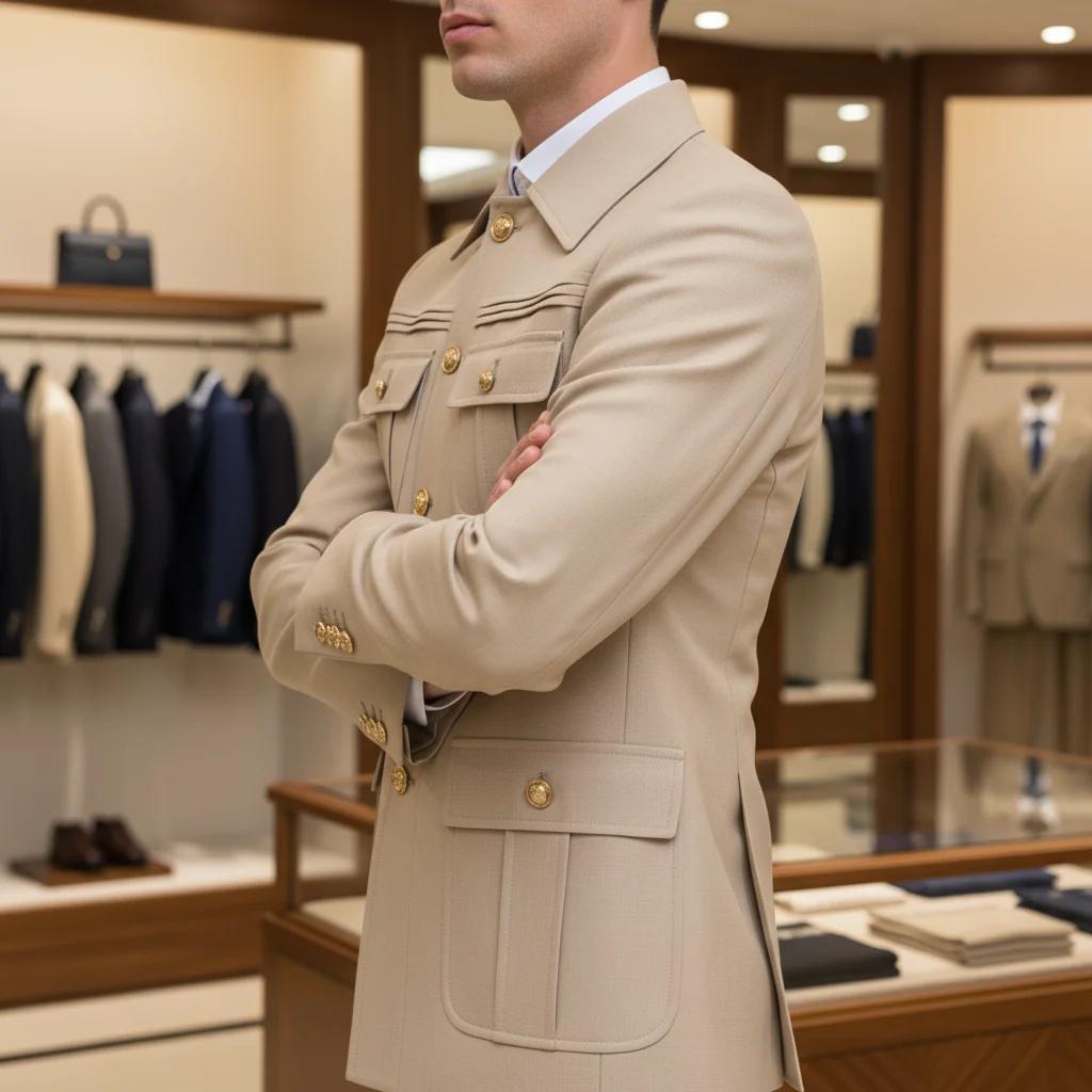 ST Cassy – costume slim pour hommes, version fine, coupe classique, simple boutonnage, plusieurs poc