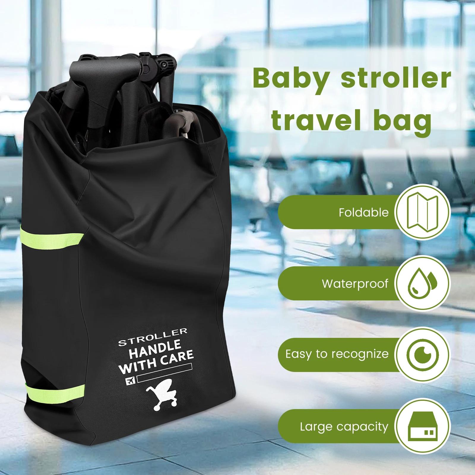 Sac rangement poussette étanche voyage avion - Housse anti-poussière transport accessoires bébé
