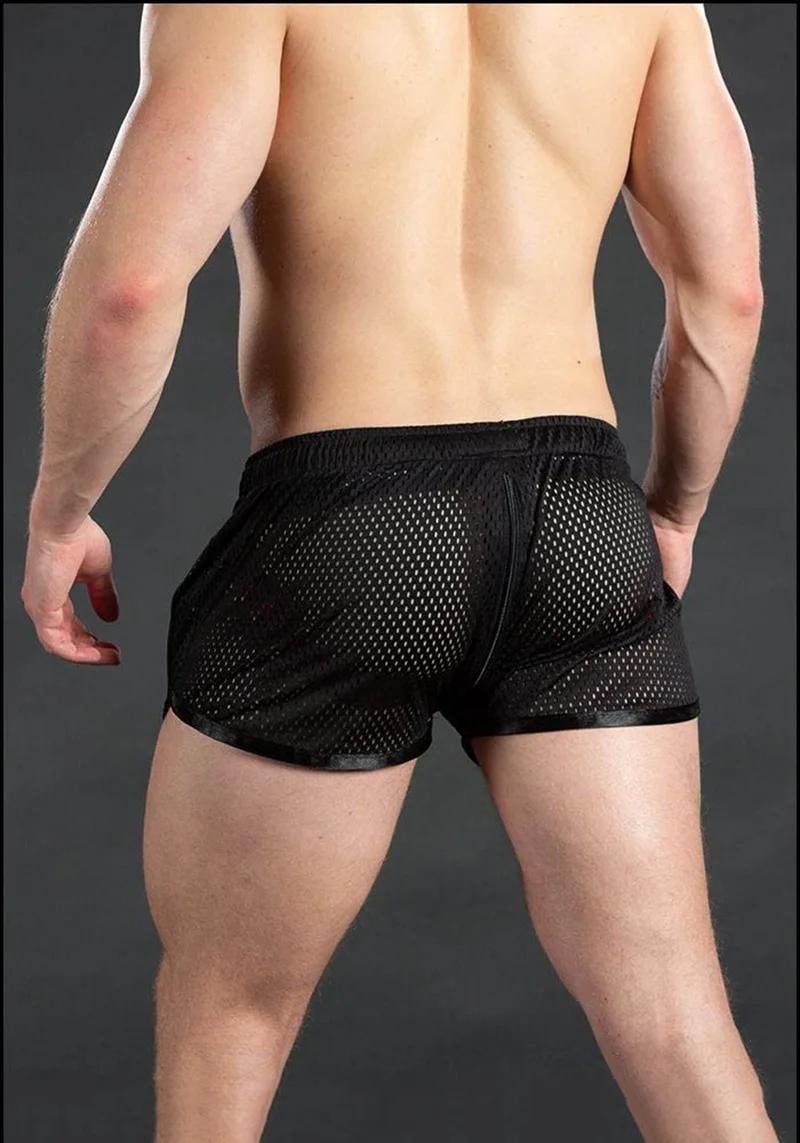 Pantalon de survêtement pour hommes, trou sec, respirant, sexy, plage, extérieur, décontracté, trois