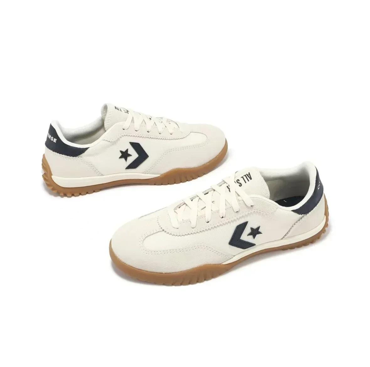 Converse Run Star formateurs hommes et femmes chaussures de Skateboard cuir antidérapant bas en plei