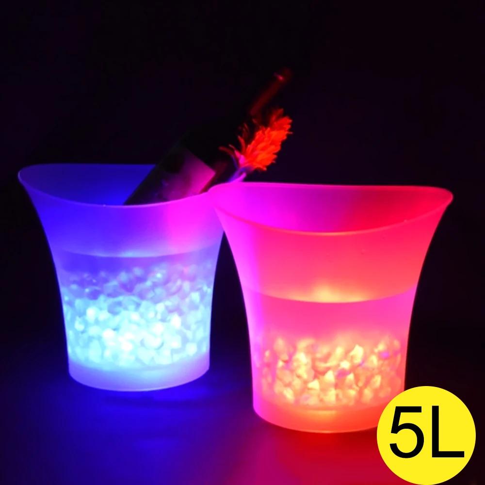 Bars décoratifs en plastique étanches à LED, bière champagne, glace, boîtes de nuit, fête, nouveau,