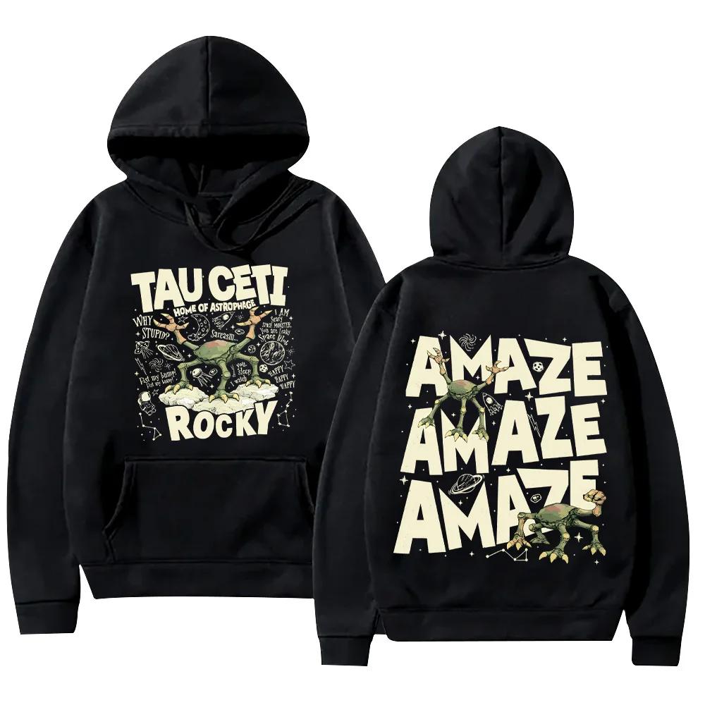 Sweat-shirts Project Hail Mary Rocky Tau Ceti Home of Astrophage avec imprimé de dessin animé, cadea