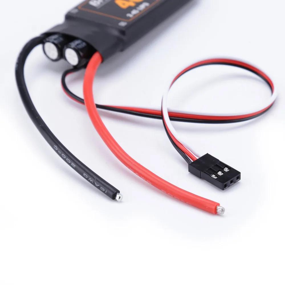 Contrôleur de vitesse ESC sans balais 40A 2-4S avec 5V 3A UBEC pour RC FPV quadrirotor RC avions hél