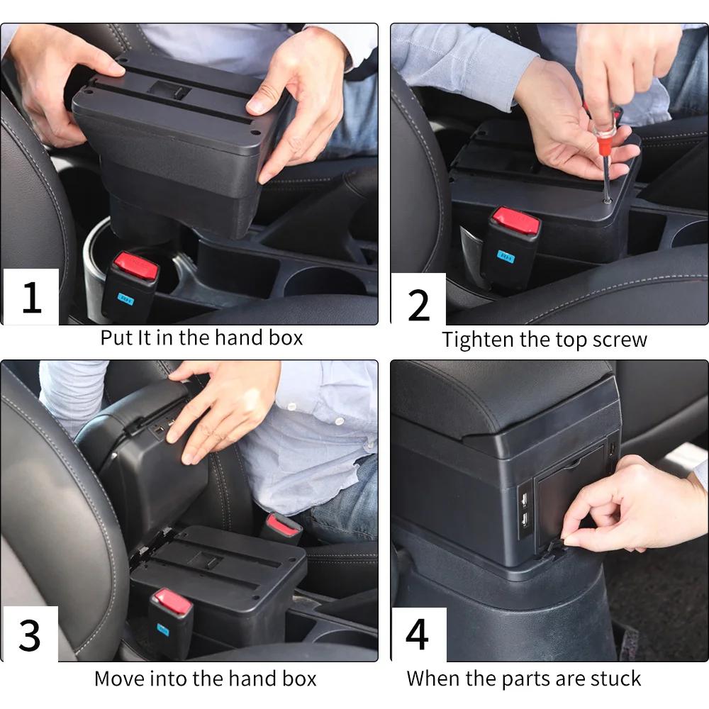 Boîte d'accoudoir pour Opel Astra J, boîte de rangement pour accoudoir de voiture 2012 – 2020, pièce
