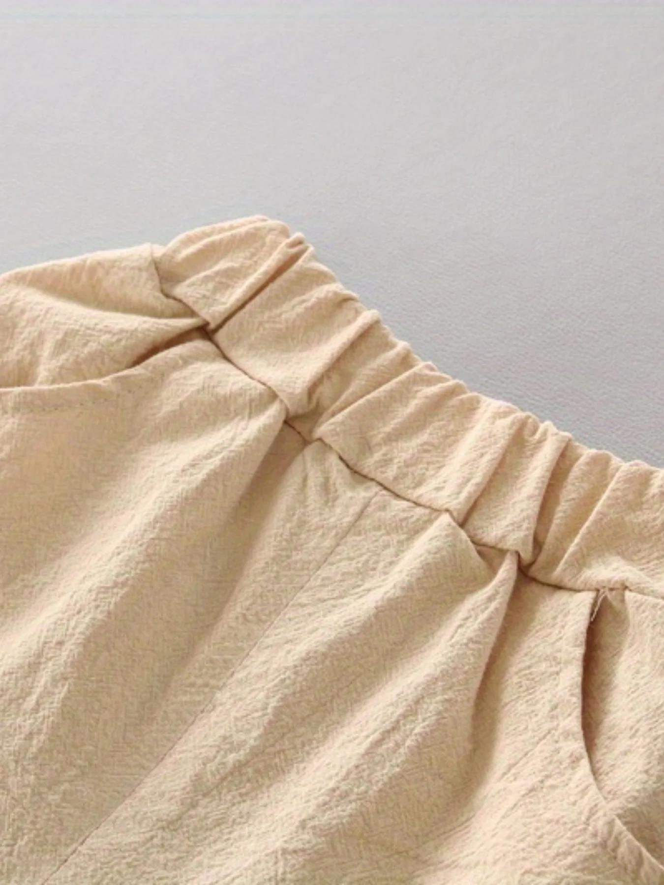 Ensemble d'été pour nourrissons et tout-petits, imprimé complet, petit motif de dinosaure, short à m
