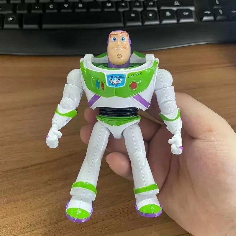 Dessin animé Toy Story 3 Buzz Lightyear Woody, figurine de dessin animé, modèle de jouet de bureau,