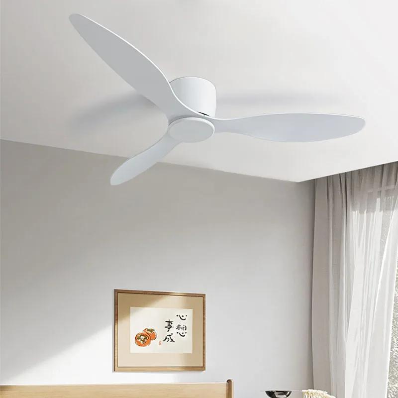 42 52 pouces ventilateurs de plafond sans lumière moteur à courant continu télécommande ventilateurs