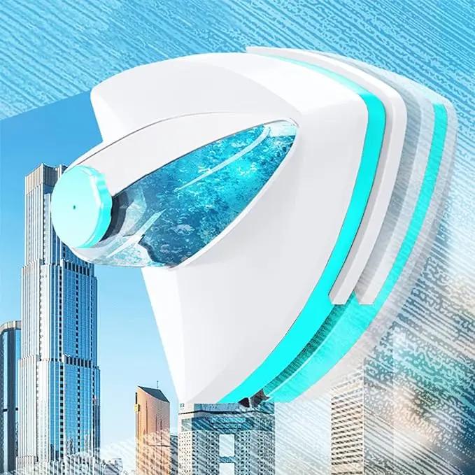 Nettoyeur de vitres magnétique Double face, essuie-glace de Drainage automatique, lave-vitre, outil