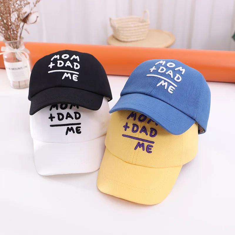 Casquette de baseball pour bébé, couleur unie, réglable, en coton, avec visière, pour enfants, garço