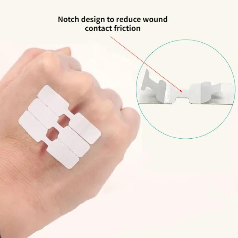 Bande d'aide sans suture, Patch pour tension musculaire de la peau, plâtre pour plaies, bandes de pr