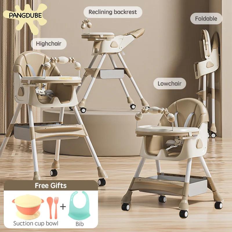 PANGDUBE Siège bébé chaise de repas pour tout-petits chaise haute pour dîner chaise d'alimentation p