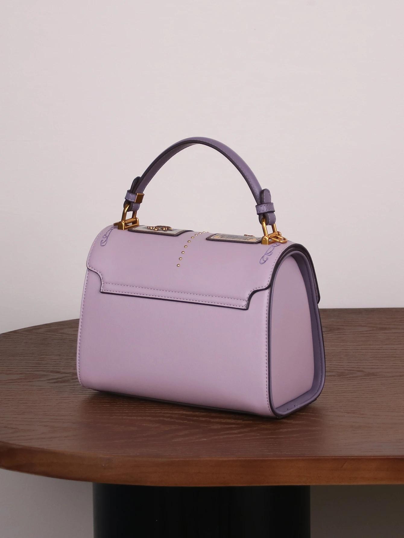 Nouveau sac à main de luxe pour femme 2026, style rétro, sac Boston Tarot, motif chat mignon, sac do