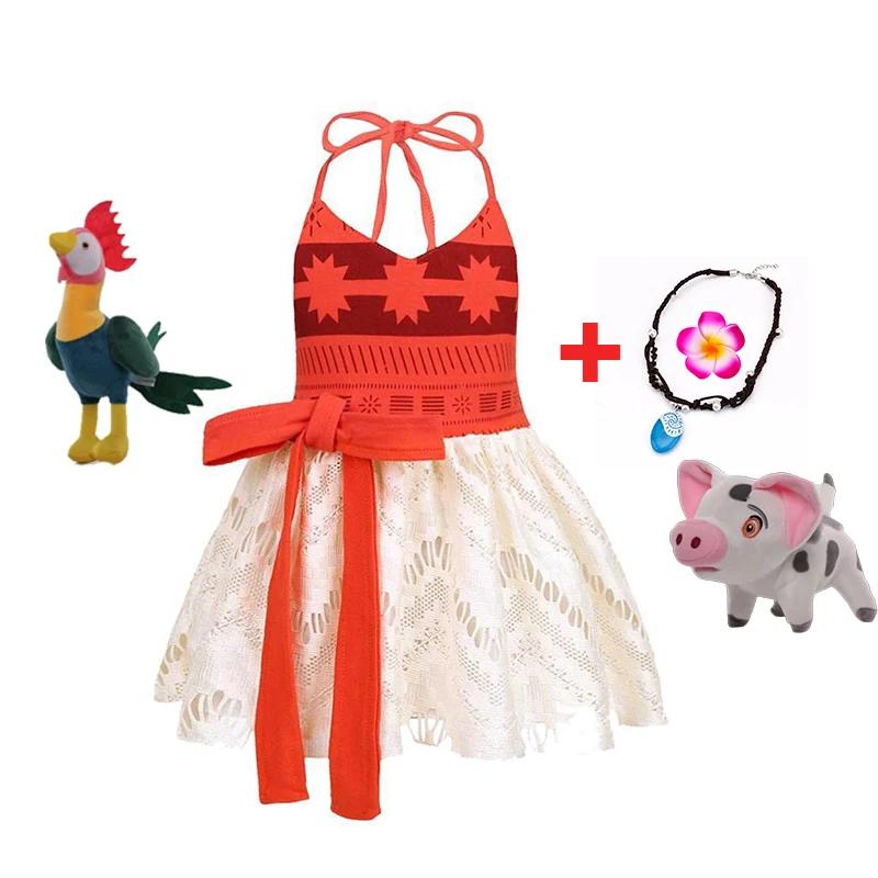 Disney nouvelle robe Moana Costumes enfants fille Cosplay enfant en bas âge film océan aventure robe