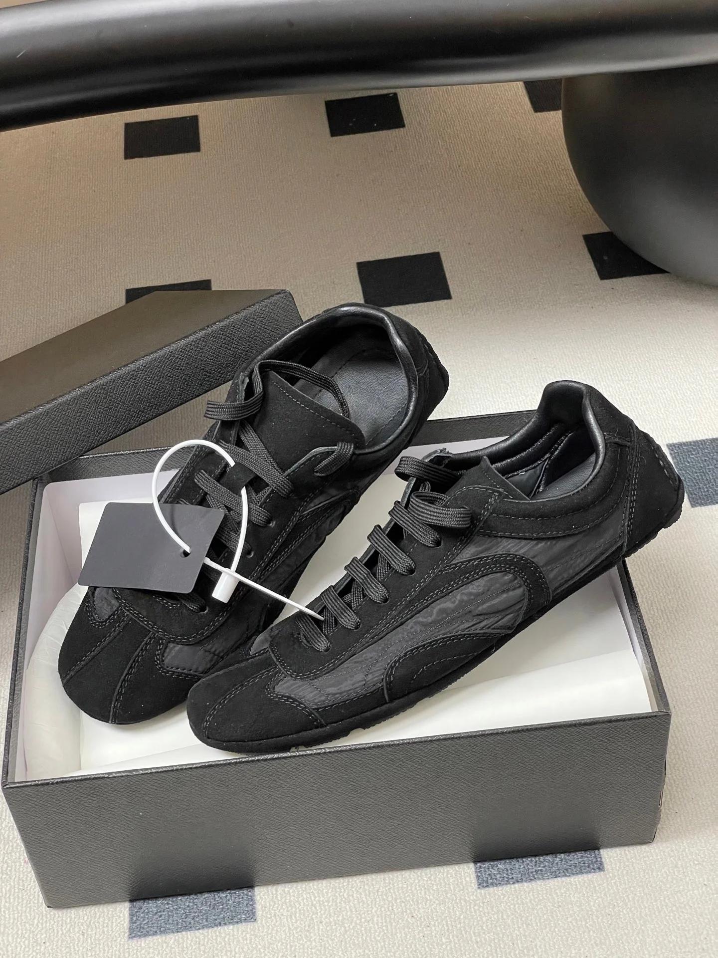 Baskets décontractées de luxe pour femmes, chaussures de ville, chaussures de randonnée en nylon et