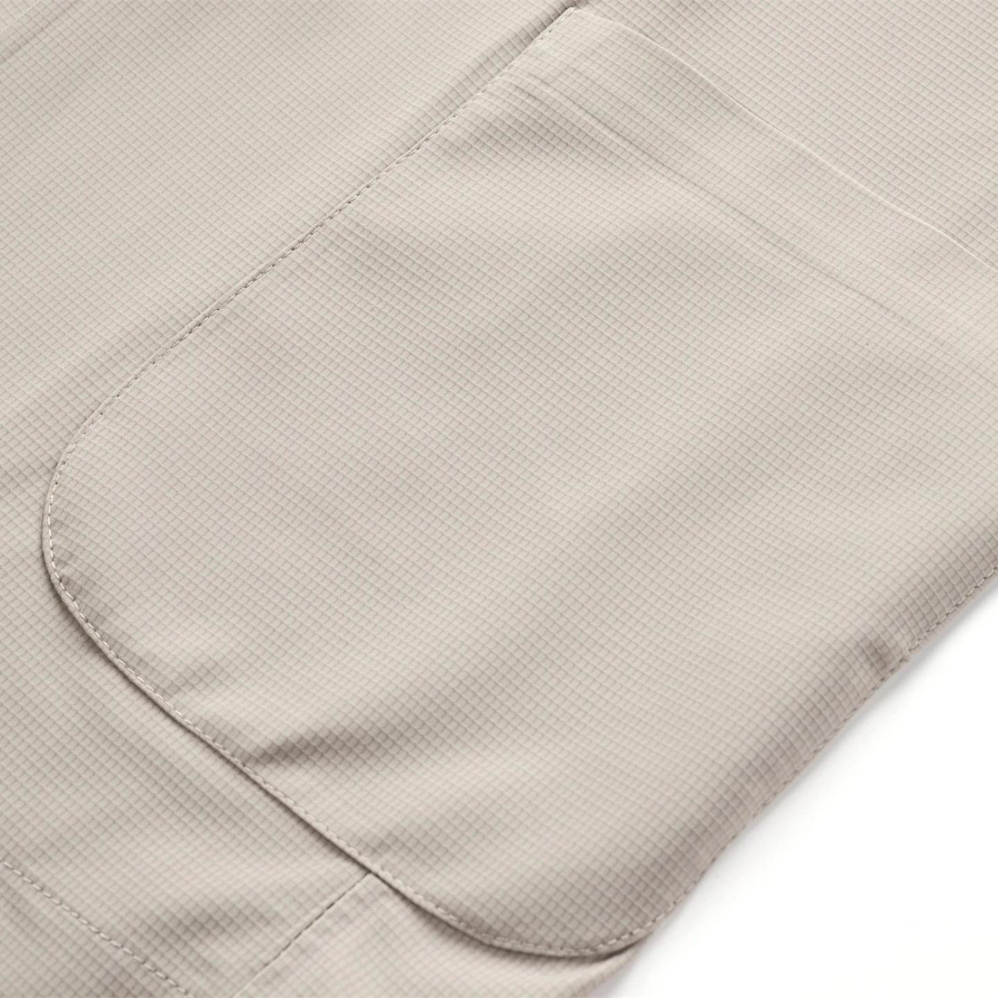 Blazer Décontracté Homme Soie de Glace Sans Couture Haute Élasticité Protection Solaire Veste d'Été
