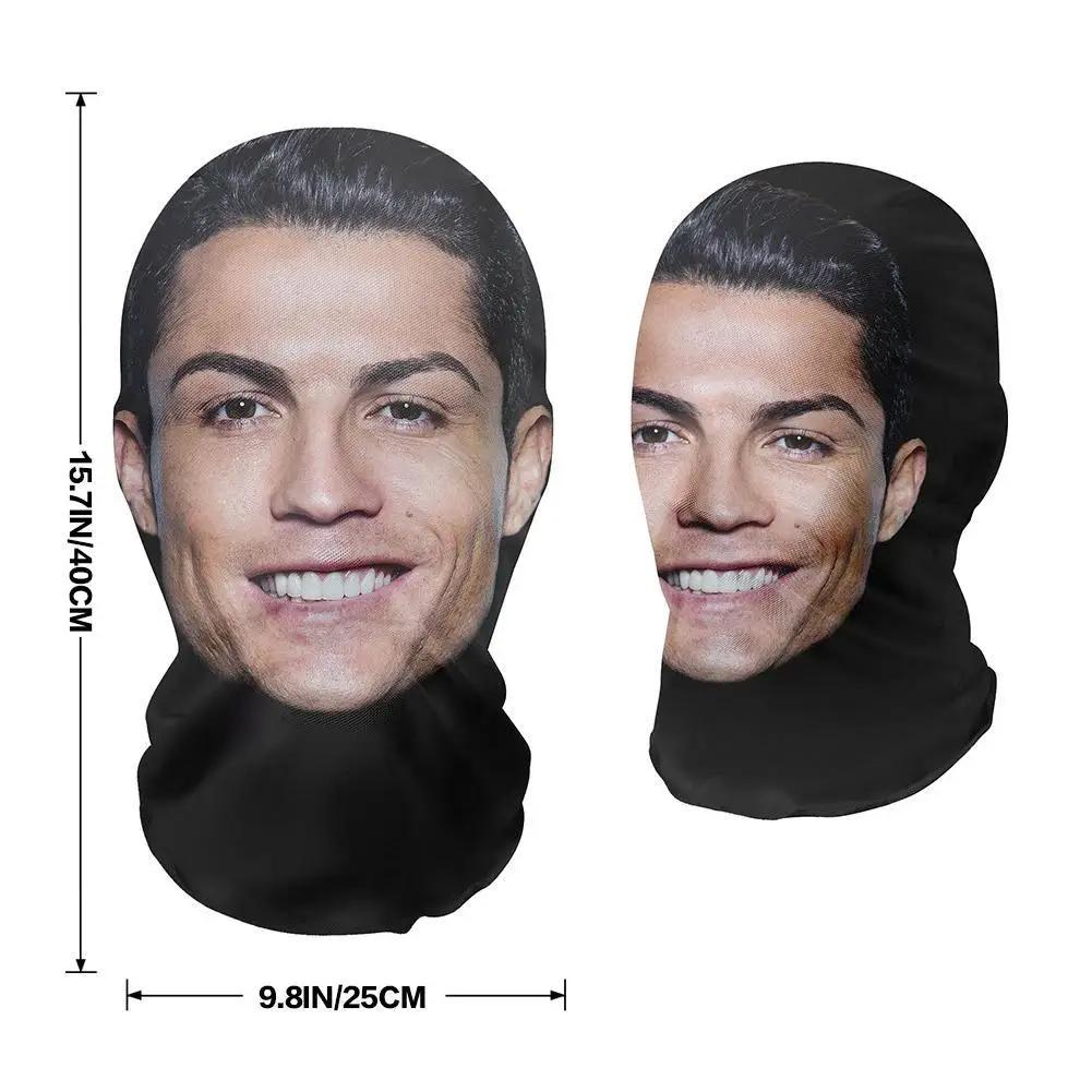 Masque Kanye imprimé en 3D, masque complet en maille élastique pour couvre-chef Cosplay, mode Hip Ho