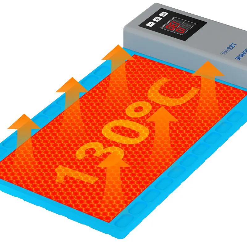 Stalshine-Mini dissolvant d'écran LCD LS3, coussin de séparation de scène chauffante pour téléphone,