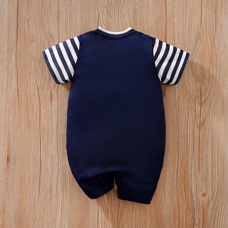 Combinaison décontractée pour bébé de 0 à 18 ans, lettres brodées, pour garçons et filles, confortab