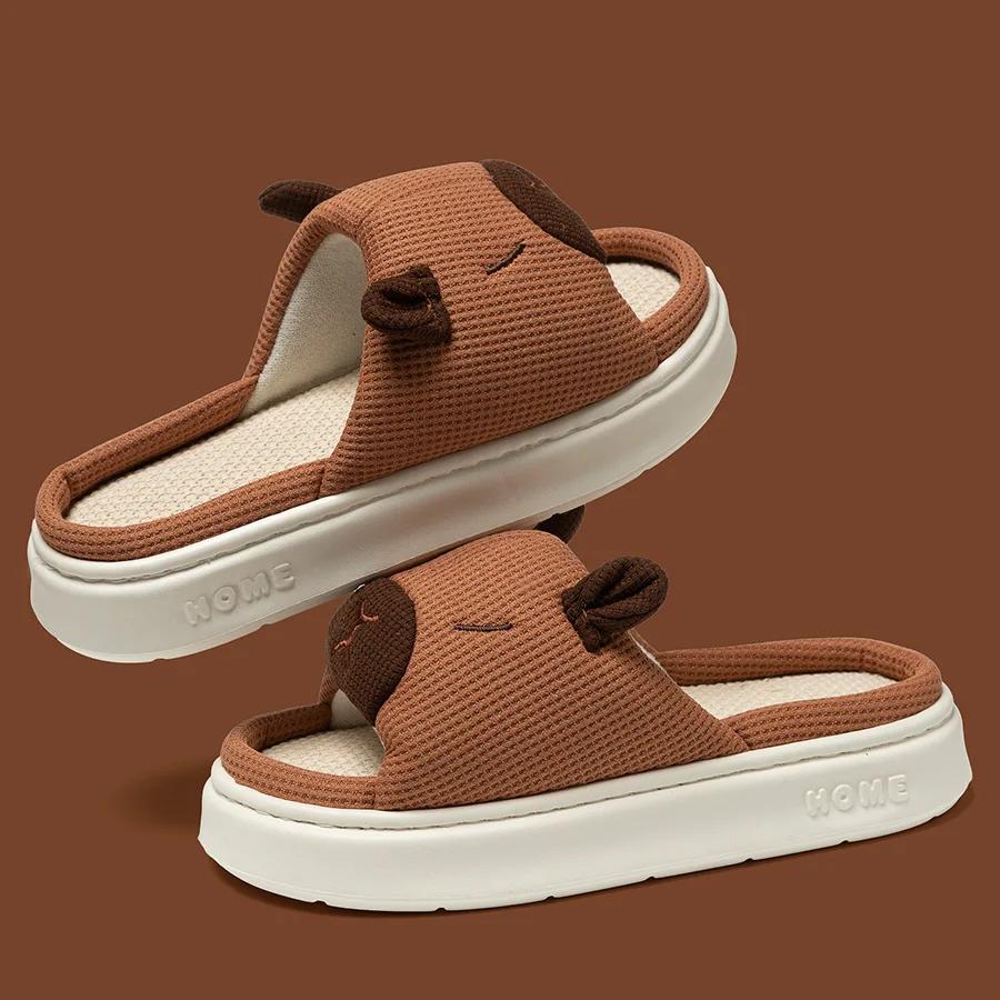 Chaussons pour enfants Capibala mignons et tendance pour le printemps et l'automne, confort intérieu