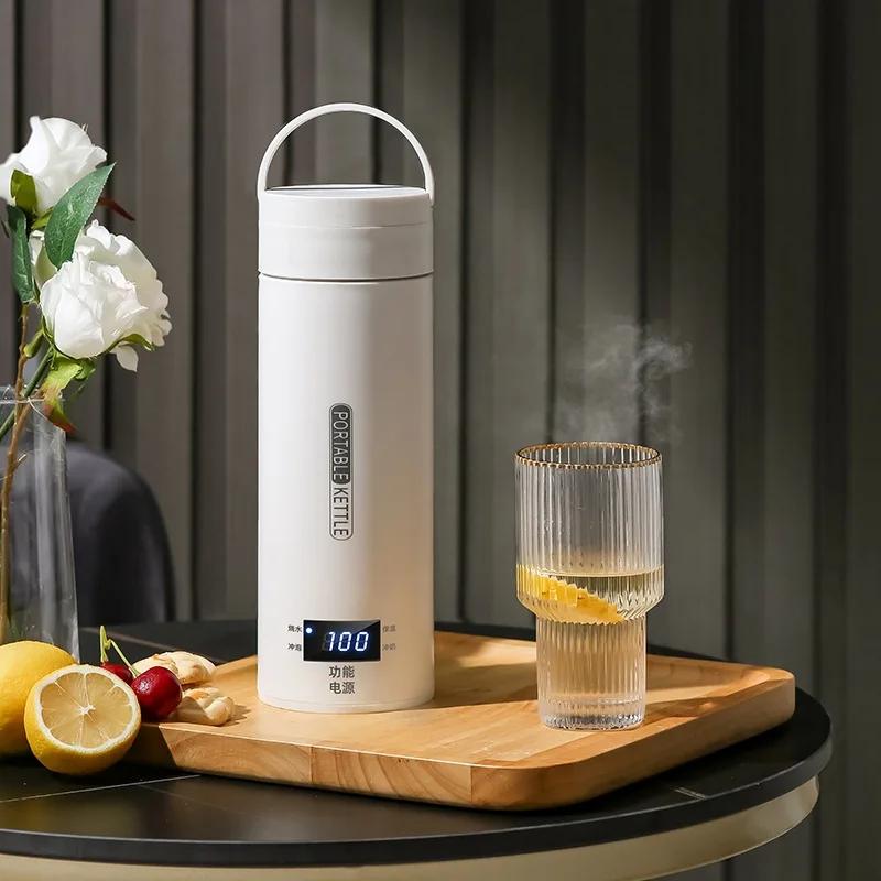 Bouilloire électrique voyage bébé - Chauffe-lait portable rapide acier inoxydable 304 isotherme