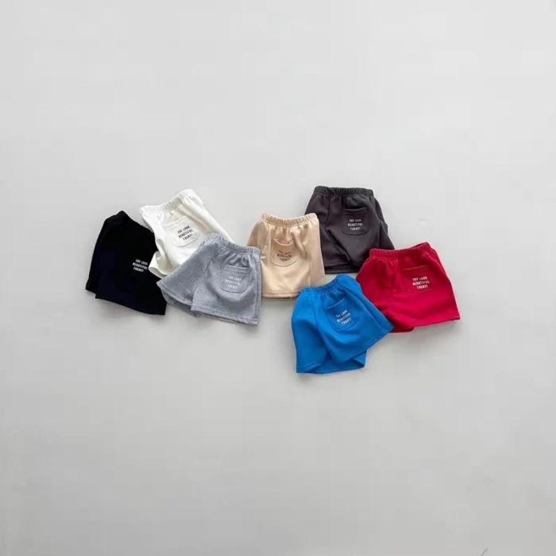 K2694 Short sportif fin d'été unisexe pour enfants, nouveau Style coréen, mode polyvalente, vêtement