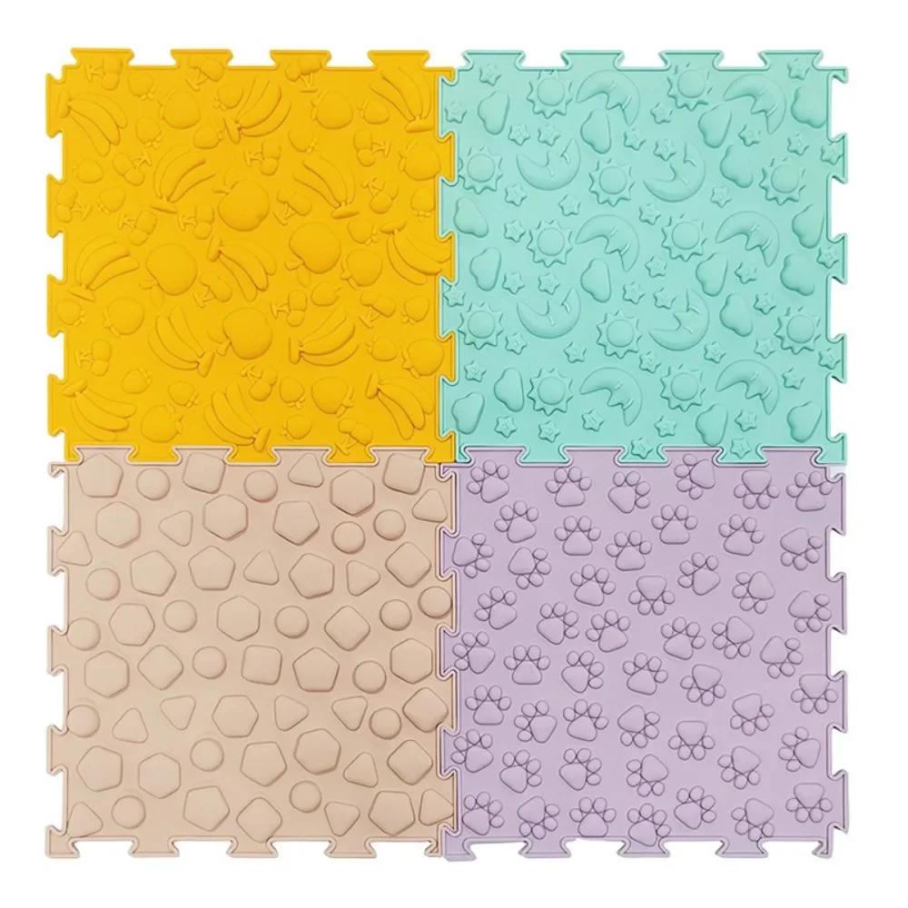 Polymères d'entraînement mentaires oriel tactile pour enfants, coussin d'acupression, coussin de pre
