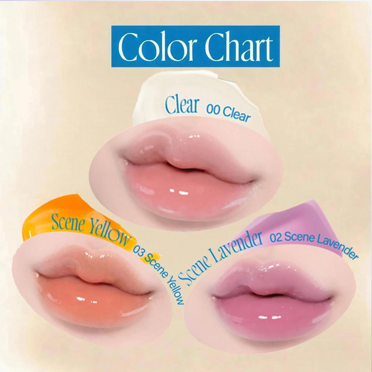 fwee Gloss 3D changeant de couleur, léger et longue tenue, maquillage de luxe, haute brillance, tran