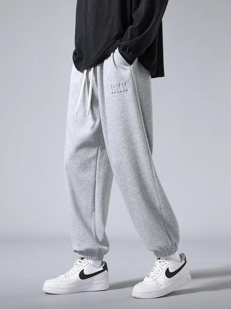 Pantalon de survêtement en coton/Polyester pour hommes, grande taille 8XL 7XL 6XL, Baggy de sport, H