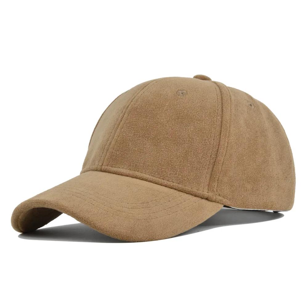 Casquettes de Baseball rétro en daim solide pour hommes femmes printemps automne rue Snapback Hip Ho