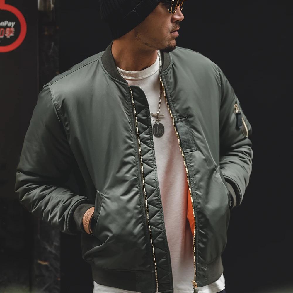 Maden MA1 pilote coton veste épaissie veste de Baseball chaud rembourrage vol manteau hiver marque v