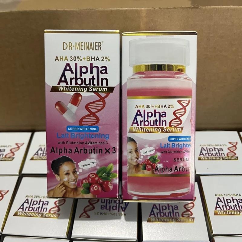 120 ml SUPER AHA 30% + BHA2% Alpha Arbutin X 3 sérum visage éclaircissant au lait avec la glutathion
