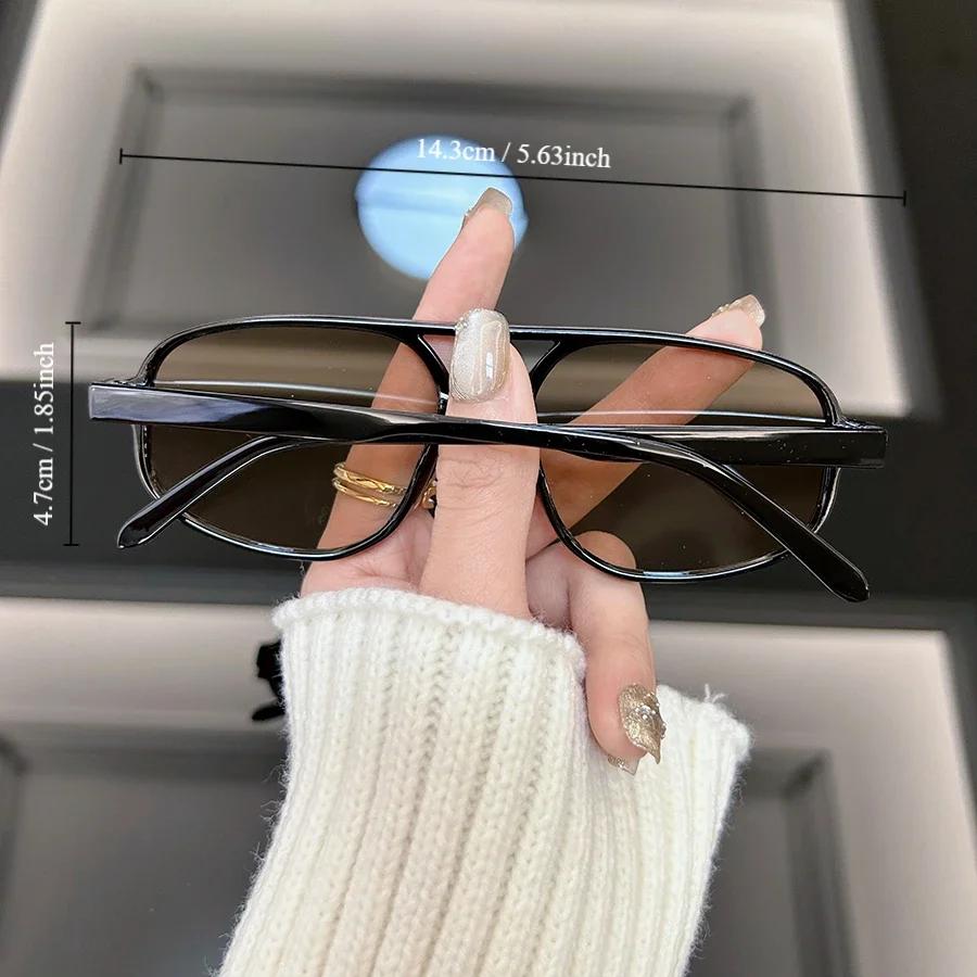Lunettes de soleil carrées rétro classiques pour hommes et femmes, lunettes de soleil miroir vintage