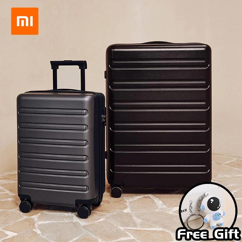 Nouveau Xiaomi 90FUN grande capacité Durable Spinner roues ensembles de bagages valise femmes fille