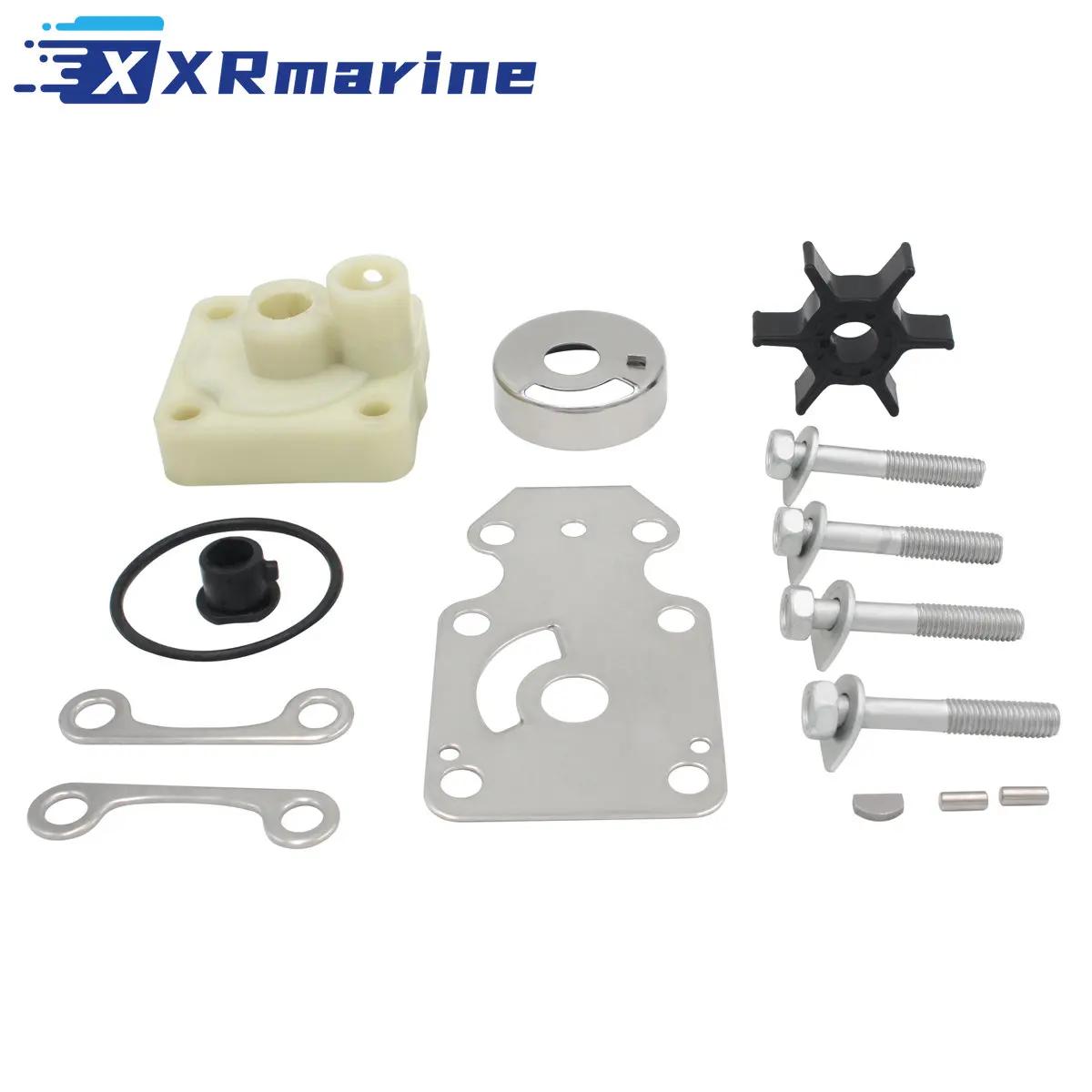 Kit de turbine de pompe à eau pour Yamaha 4 temps 15 20 HP hors-bord F15C F20 6AH-W0078-00 6AH-W0078