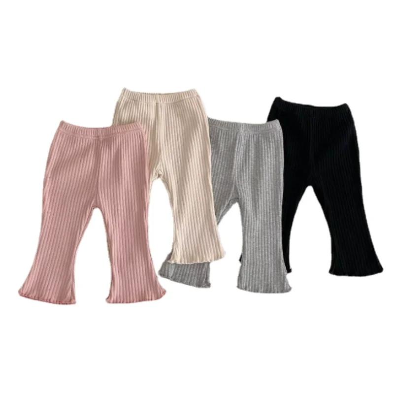 Pantalons d'été Slim pour bébé, pantalons extensibles pour nouveau-né garçon et fille, vêtements de