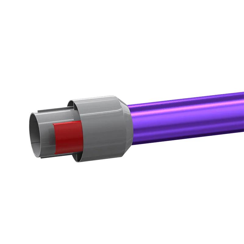 Tige d'extension télescopique pour Dyson V6, tuyau droit, barre d'extension en métal, Tube de baguet