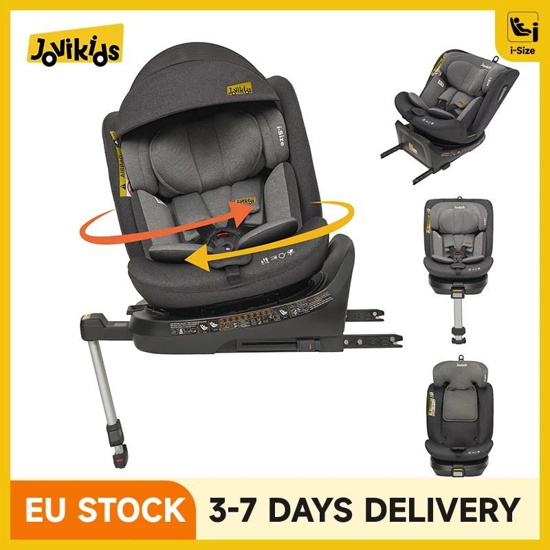 Jovikids Ranger 360 ° Siège auto bébé pivotant taille i 40-150 cm avec pied de support