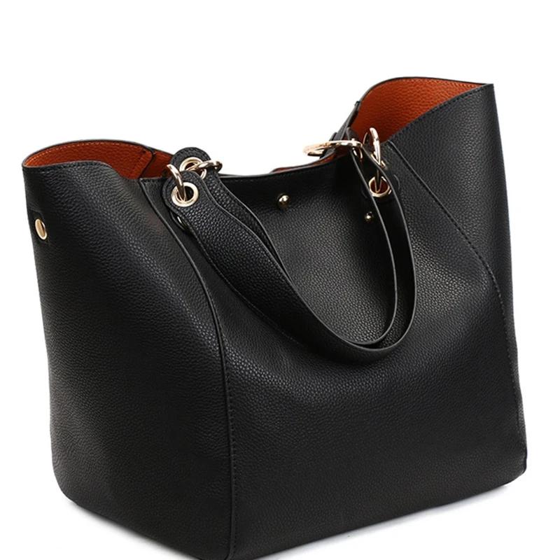 Grand sac fourre-tout pour femmes, sacs à main en cuir PU imperméable avec poignée supérieure, sac à