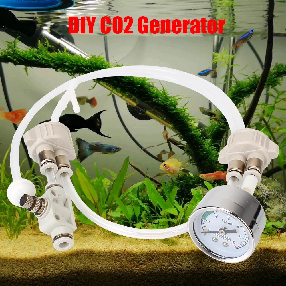 CO2 fait maison avec dispositif de débit d'air à pression Kit de système de générateur de CO2 bricol