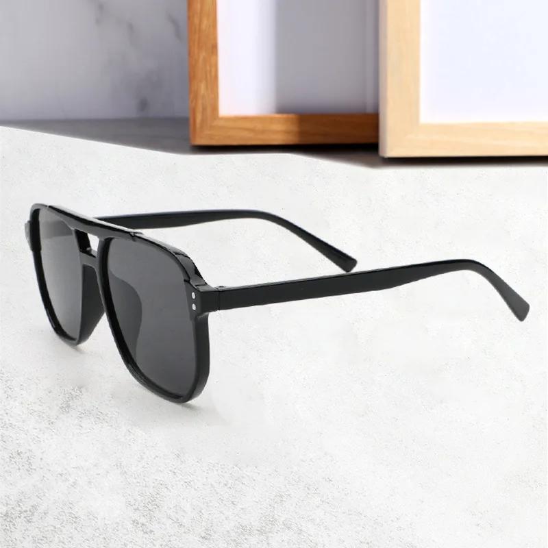Lunettes de soleil à monture carrée Punk, Anti-UV, pour conducteur de voyage, rétro, Protection des