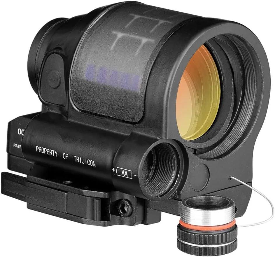 Lunette de visée à point rouge avec monture QD, système d'alimentation solaire, lunette de visée opt