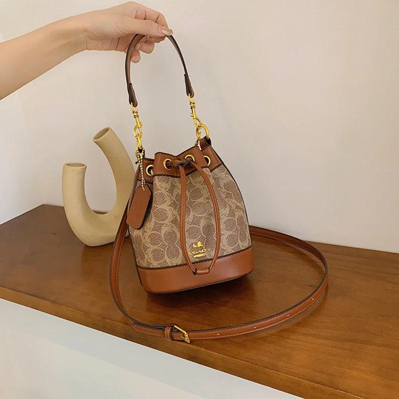 Sac à bandoulière élégant pour femme, sac à langer en cuir de créateur, sac à main fourre-tout éléga