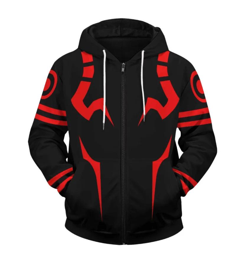 Nouveau Anime Jujutsu Kaisen sweat à capuche délavé 100% coton Vintage imprimé à manches longues vêt