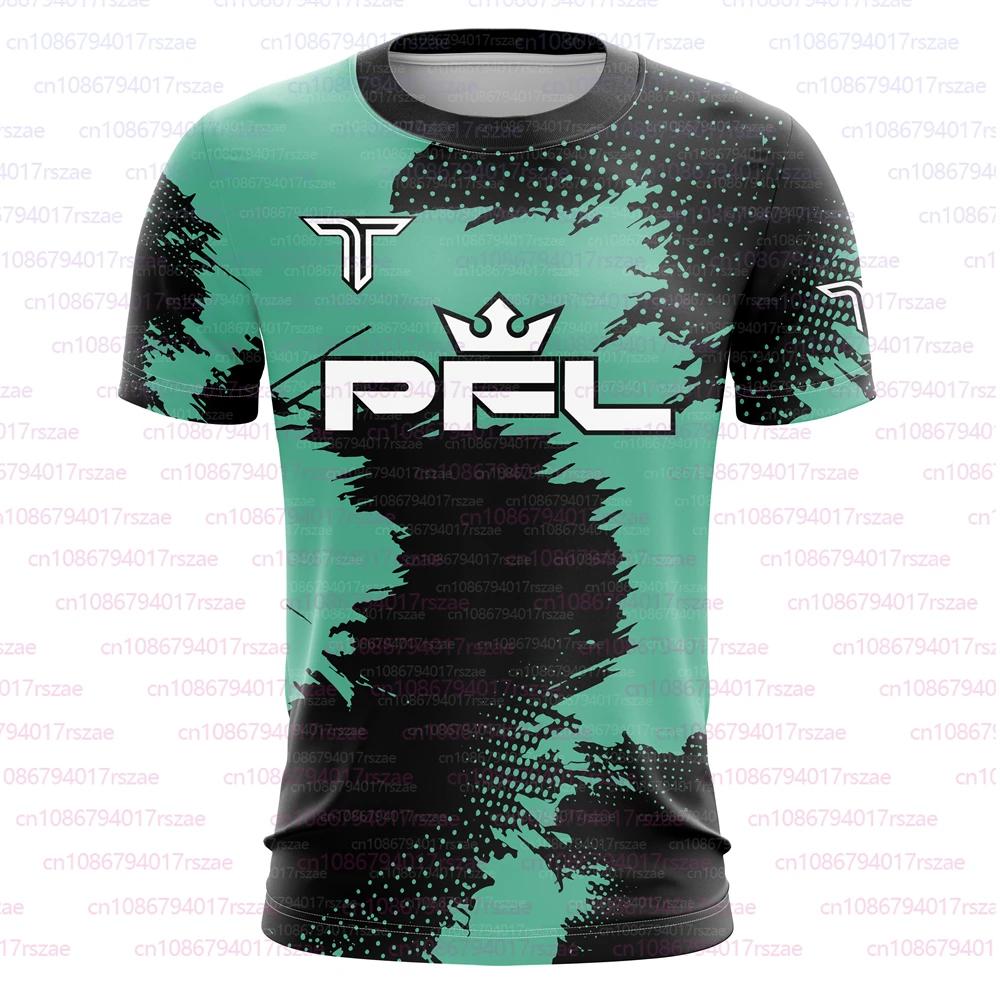 PFL Walk 2025 maillot de boxe hommes été Sparring MMA uniforme vêtements Sports de plein air à manch