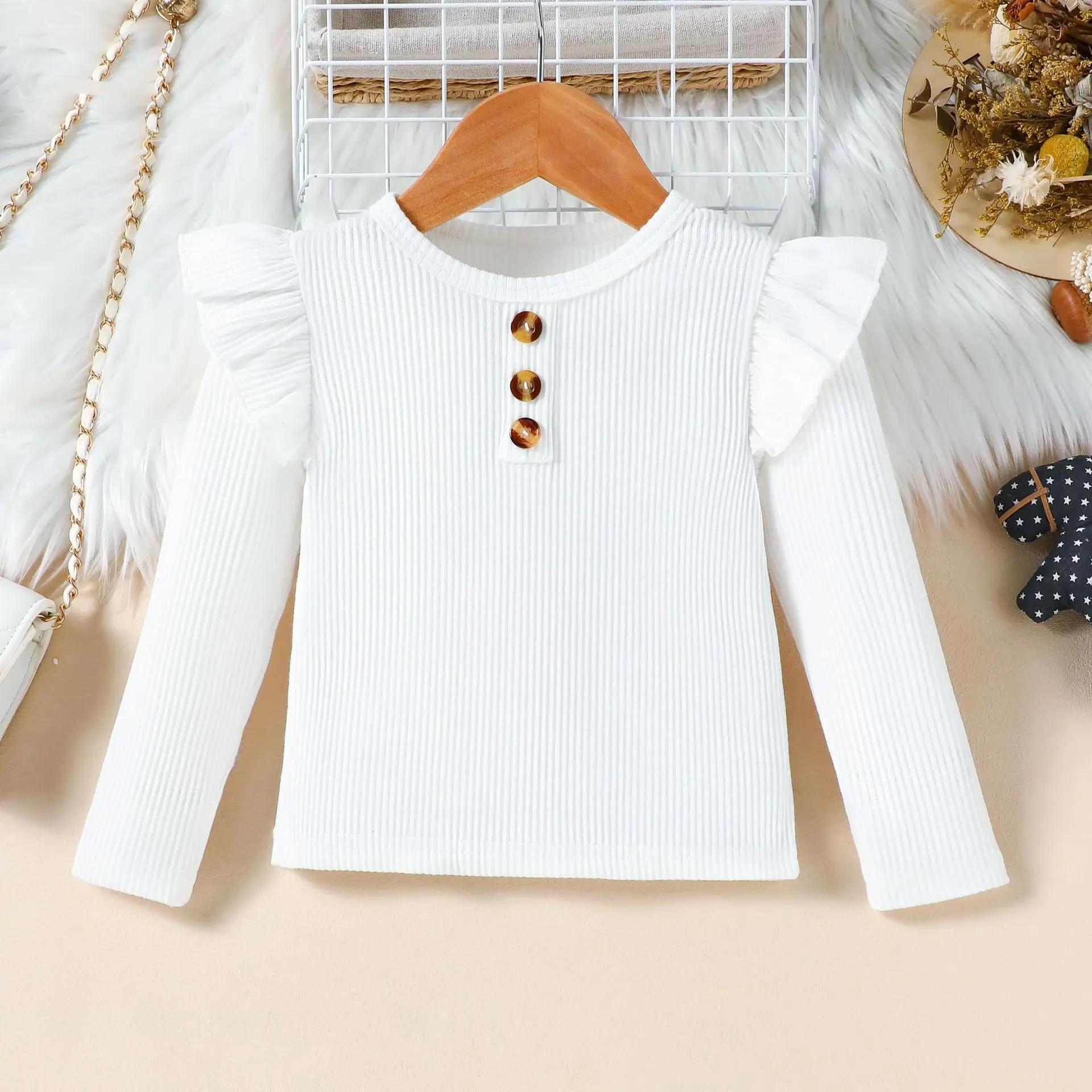 Tenues d'automne et d'hiver pour filles, ensemble 3 pièces, robe + ceinture + chapeau, nouveaux vête