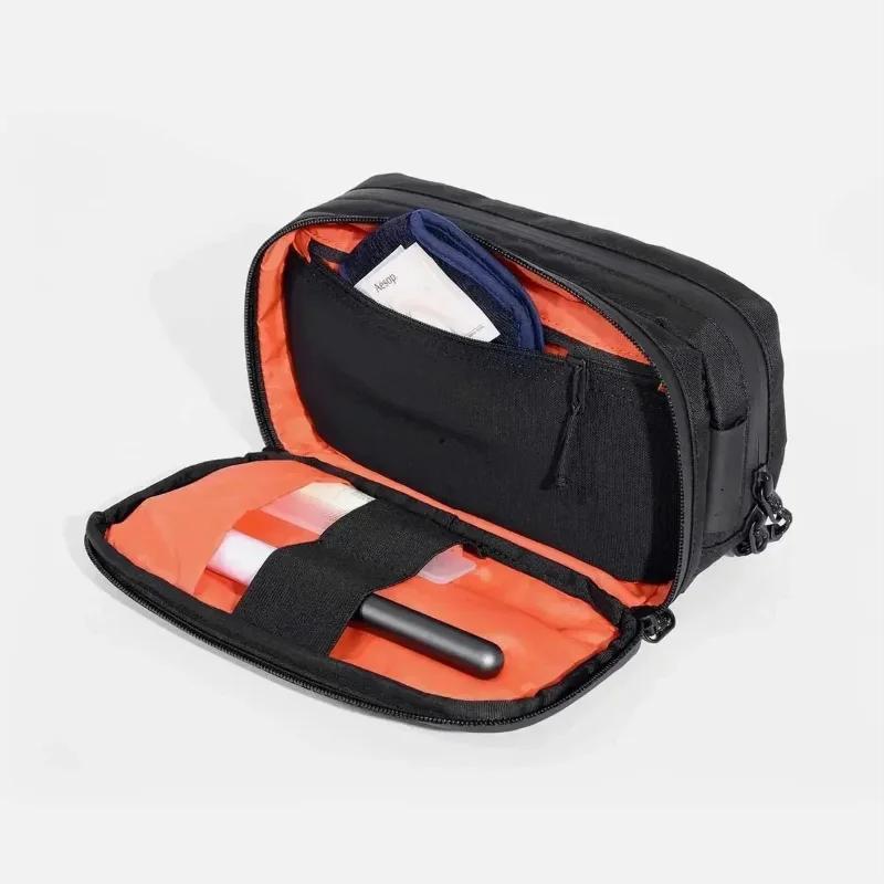 Kit Dopp 2x-pac nylon haute performance, trousse de toilette résistante à l'eau double compartiments