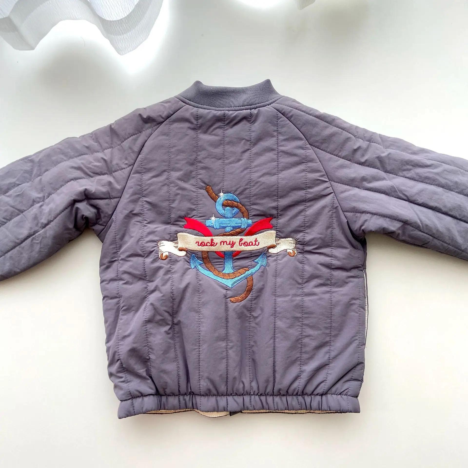 Vestes en coton pour bébés filles Hiver 2026 KS, Manteaux en laine d'agneau, Vestes pour enfants, Bl