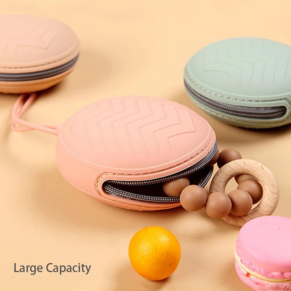 Mallette de rangement de sucette en Silicone, porte-sucette pour nouveau-né, pochette en Silicone po